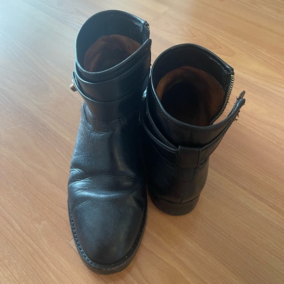 Coach ankle boots black size 9 - Picture 1 of 8